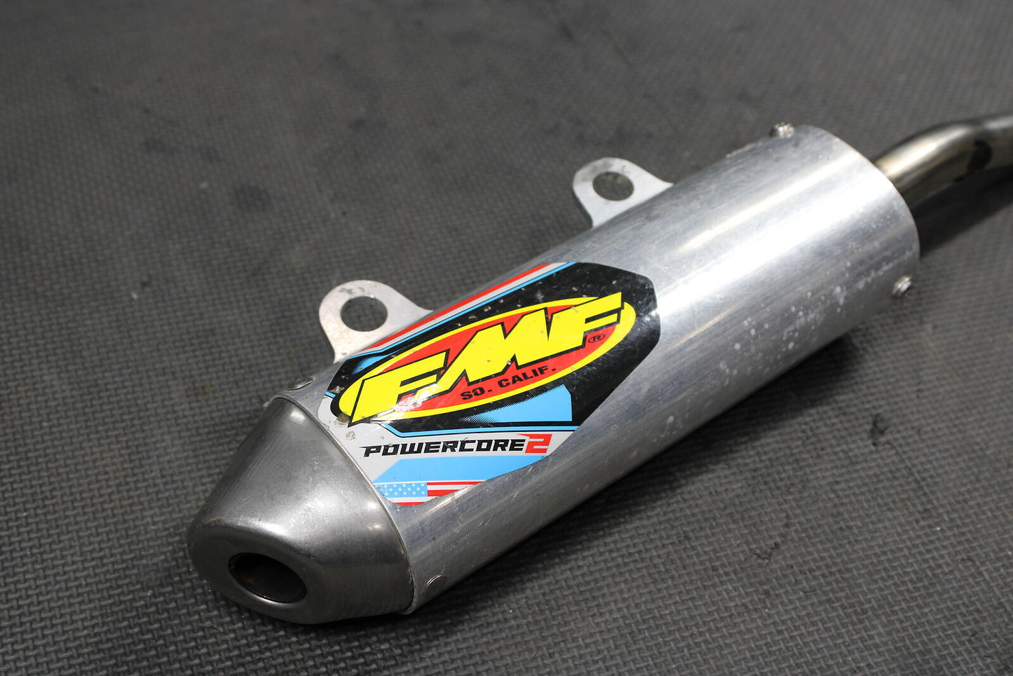 2003 KAWASAKI KX125 FMF POWER CORE 2 MUFFLER EXHAUST SILENCER SLIP ON PIPE