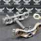 2004 00 - 04 KAWASAKI KX65 OEM FRONT FORKS LOWER UPPER TRIPLE TREE STEM CLAMP - hggarage