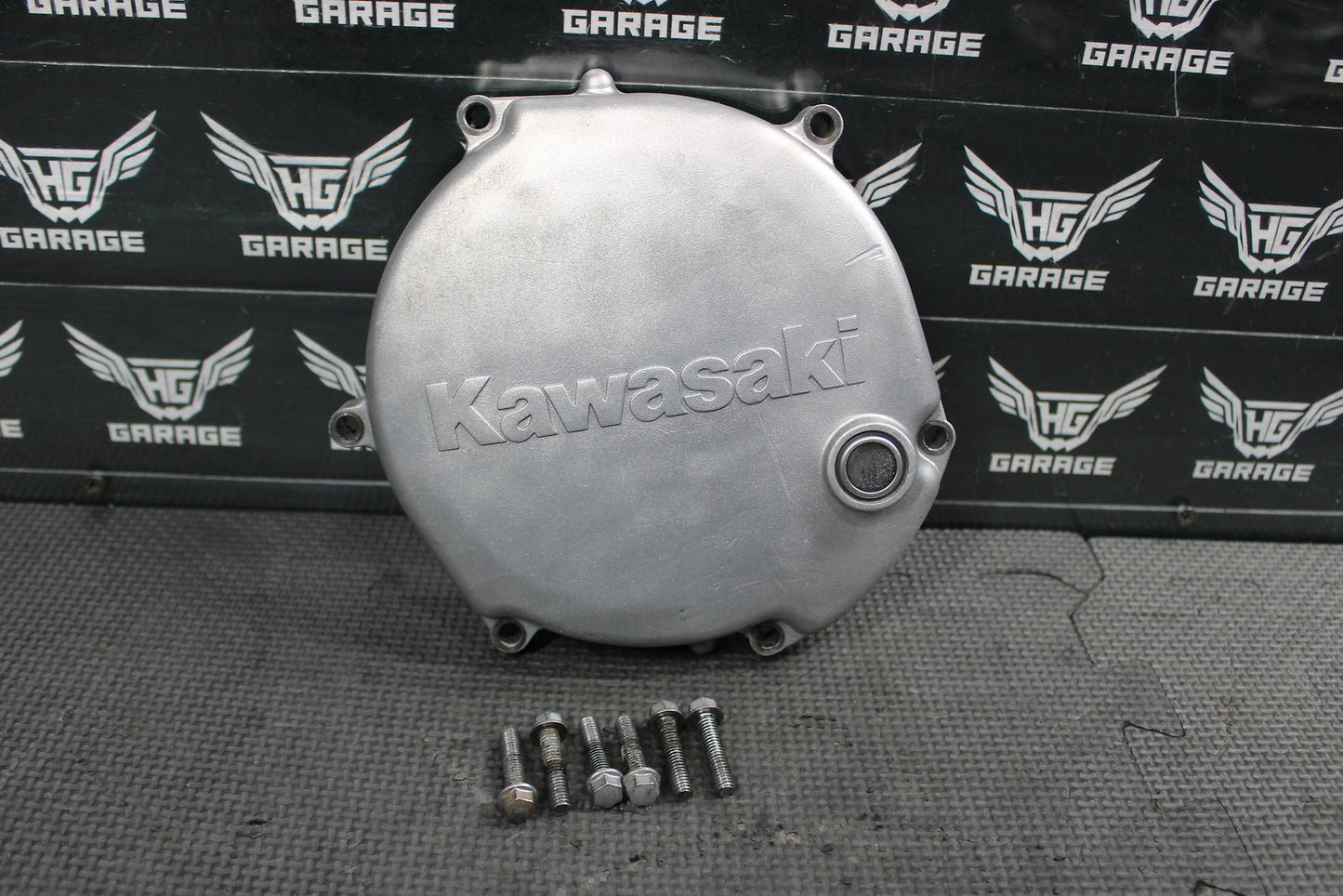 1991 Kawasaki 91 - 94 KDX250 Engine Motor Side Clutch Cover 14032 - 1283 - hggarage
