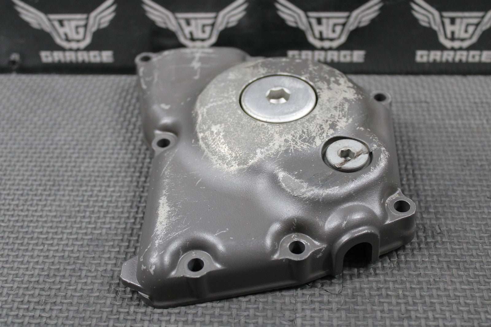 2019 SUZUKI RMZ250 OEM LEFT CASE STATOR GENERATOR MAGNETO COVER 11351 - 49H10 - hggarage