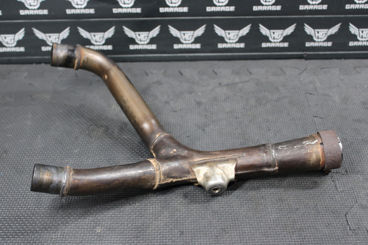 2006 HONDA CRF250R OEM EXHAUST PIPE CHAMBER HEADER 18380-KRN-850