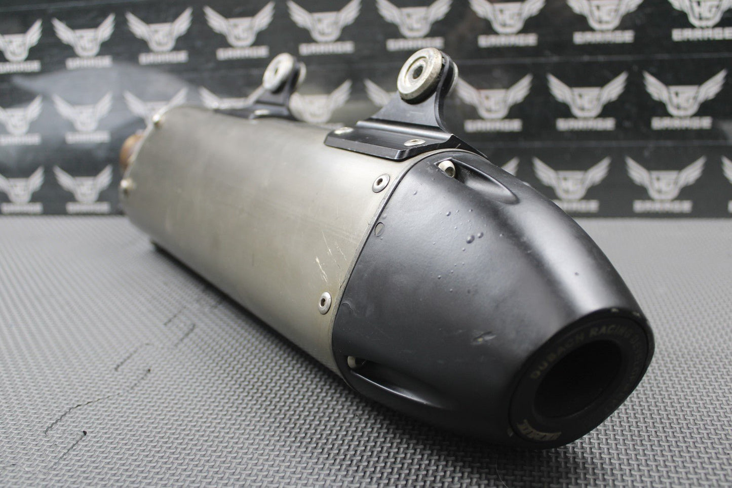 2010 KTM 08 - 10 250 XCF SXF DRD TITANIUM MUFFLER EXHAUST SILENCER SPARK ARRESTOR - hggarage