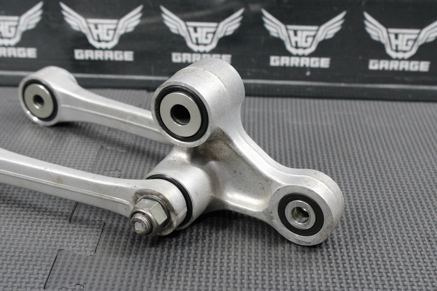 2019 HONDA 19 - 20 CRF450RX OEM REAR SHOCK LINKAGE LINKS RELAY ARMS DOGBONE MINT! - hggarage