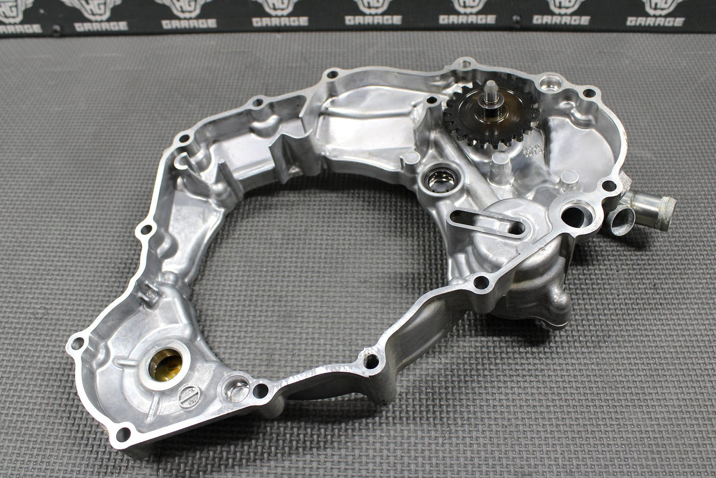 2019 YAMAHA 15 - 19 YZ250FX OEM RIGHT SIDE CASE INNER CLUTCH COVER WATER PUMP NICE - hggarage