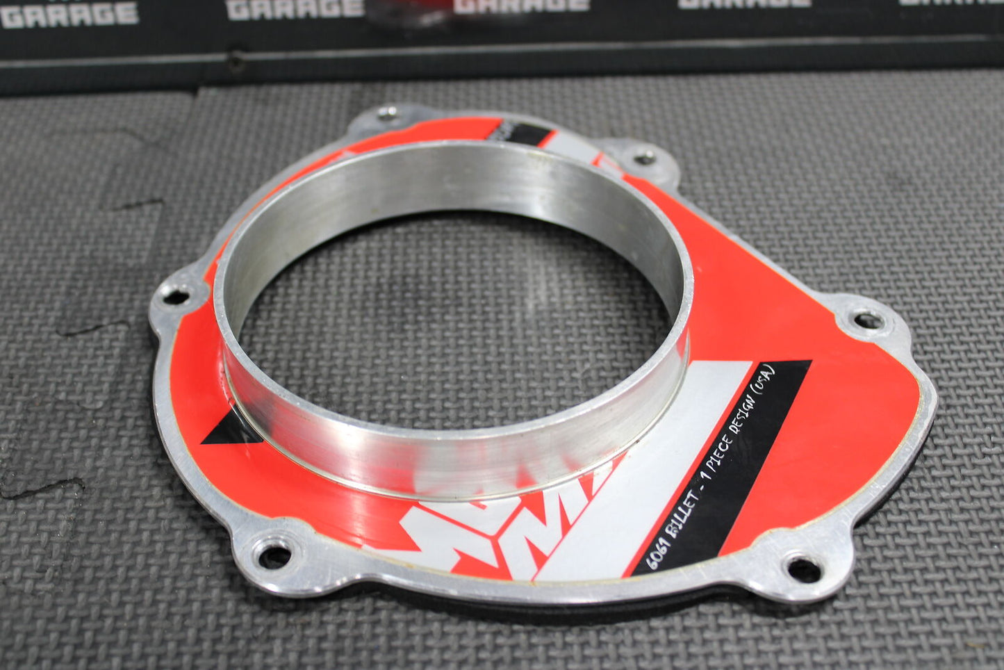 04-09 HONDA CRF250R LOUD MOUTH MX BILLET AIRBOX INTAKE CAGELESS FILTER PLATE