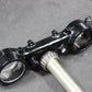 1999 Kawasaki KX125 OEM Front Forks Lower Upper Triple Tree Stem Clamp - hggarage