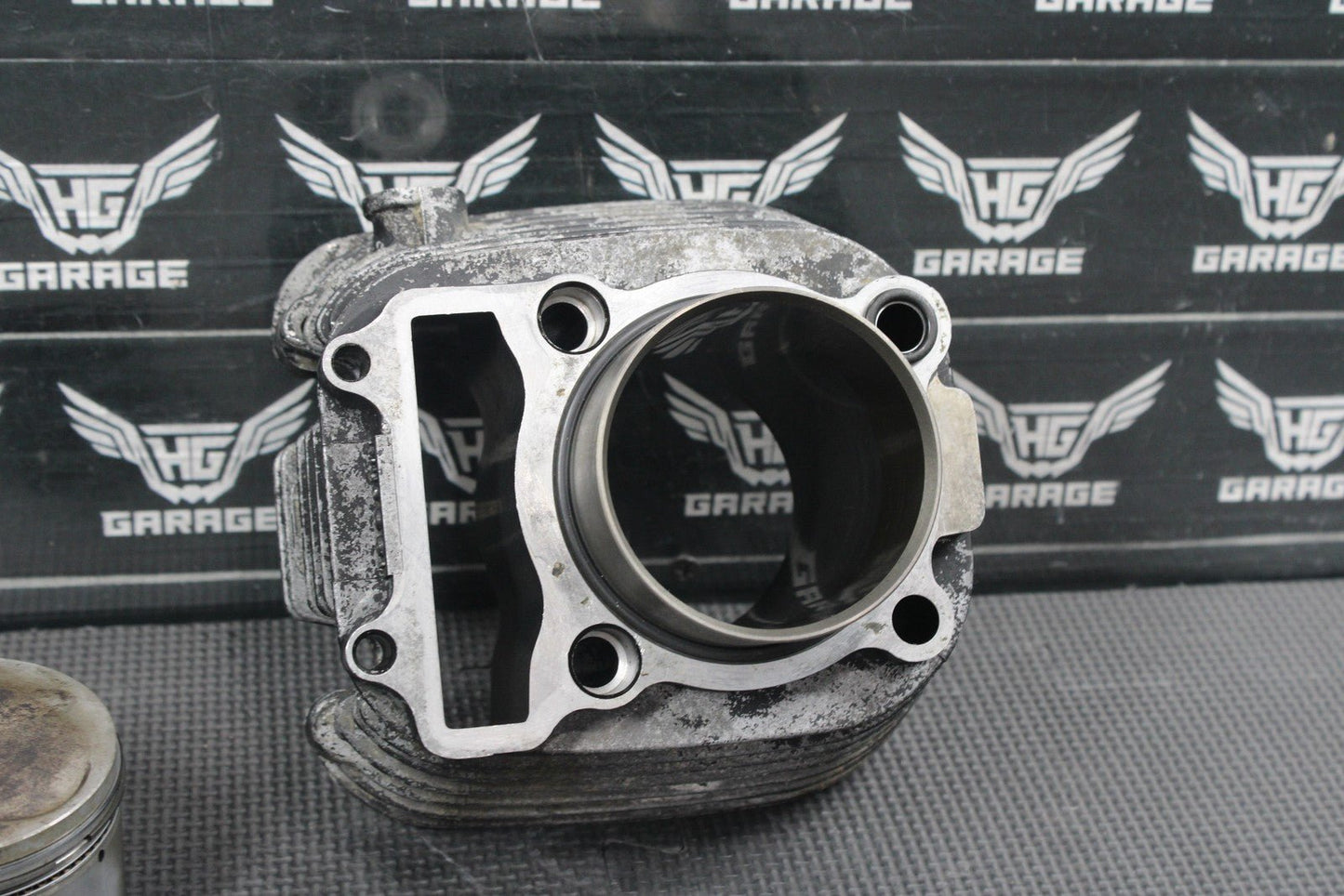 1987 YAMAHA TW200 OEM STD BORE ENGINE MOTOR CYLINDER JUG BARREL TOPEND GOOD! - hggarage