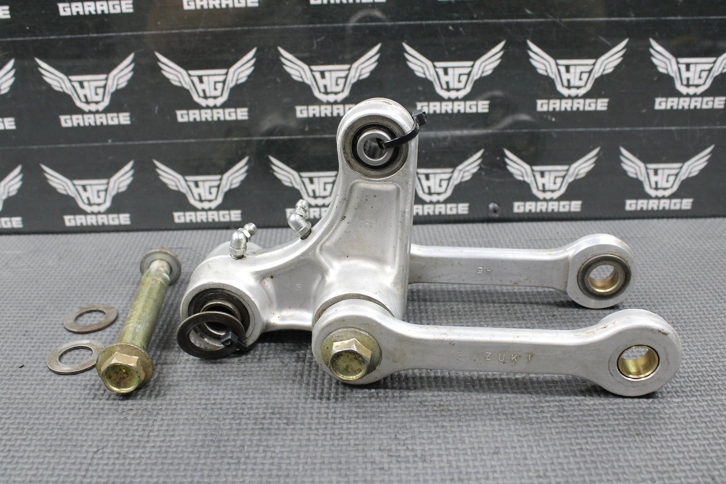 2000 SUZUKI 00 - 07 DRZ400 DRZ400E OEM REAR SHOCK LINKAGE LEVER ROD 62600 - 29821 - hggarage