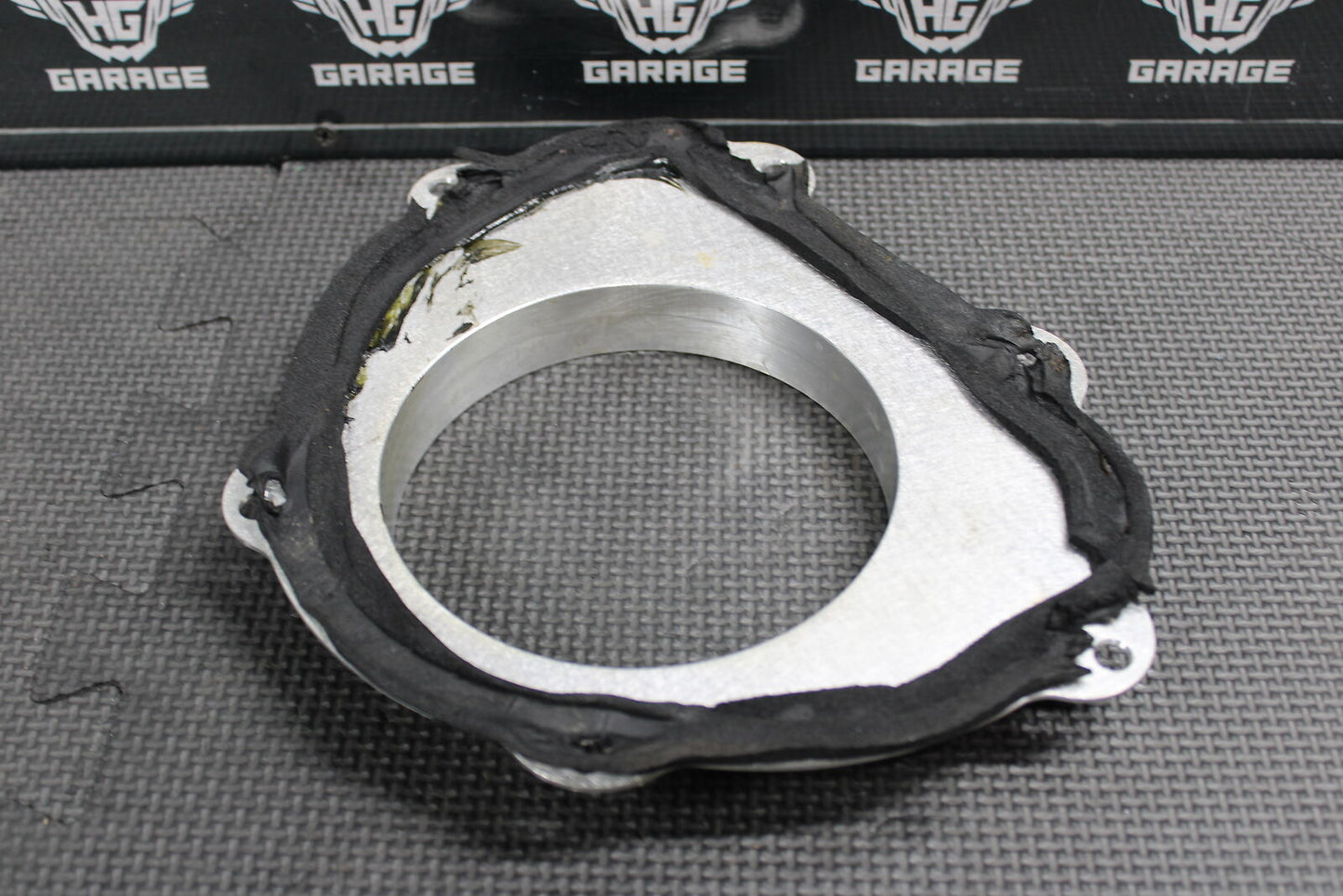 04-09 HONDA CRF250R LOUD MOUTH MX BILLET AIRBOX INTAKE CAGELESS FILTER PLATE