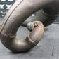 2003 KAWASAKI KX250 OEM EXHAUST PIPE CHAMBER HEADER MUFFLER 18120-0004 *CRACK