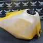 1985 YAMAHA PW80 83 - 85 OEM GAS TANK FUEL CELL RESERVOIR YELLOW 21W - 24110 - 00 - 00 - hggarage