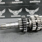 1995 HONDA 92 - 97 CR250R OEM TRANSMISSION MAINSHAFT MAIN SHAFT GEARS GEARBOX - hggarage