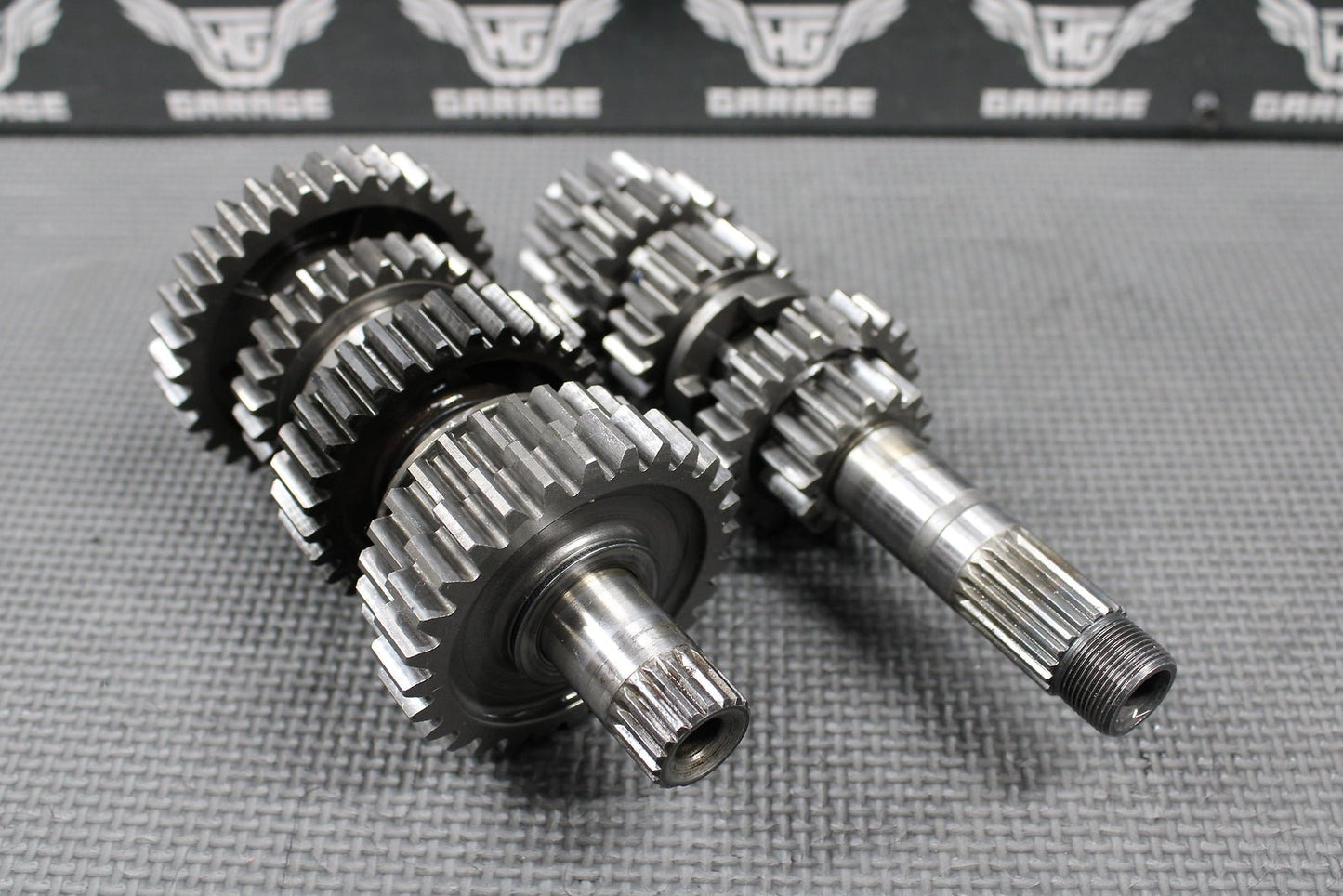 1999 98 - 01 HONDA CR125R OEM TRANSMISSION TRANNY TRANS GEARBOX SHIFT FORKS NICE! - hggarage