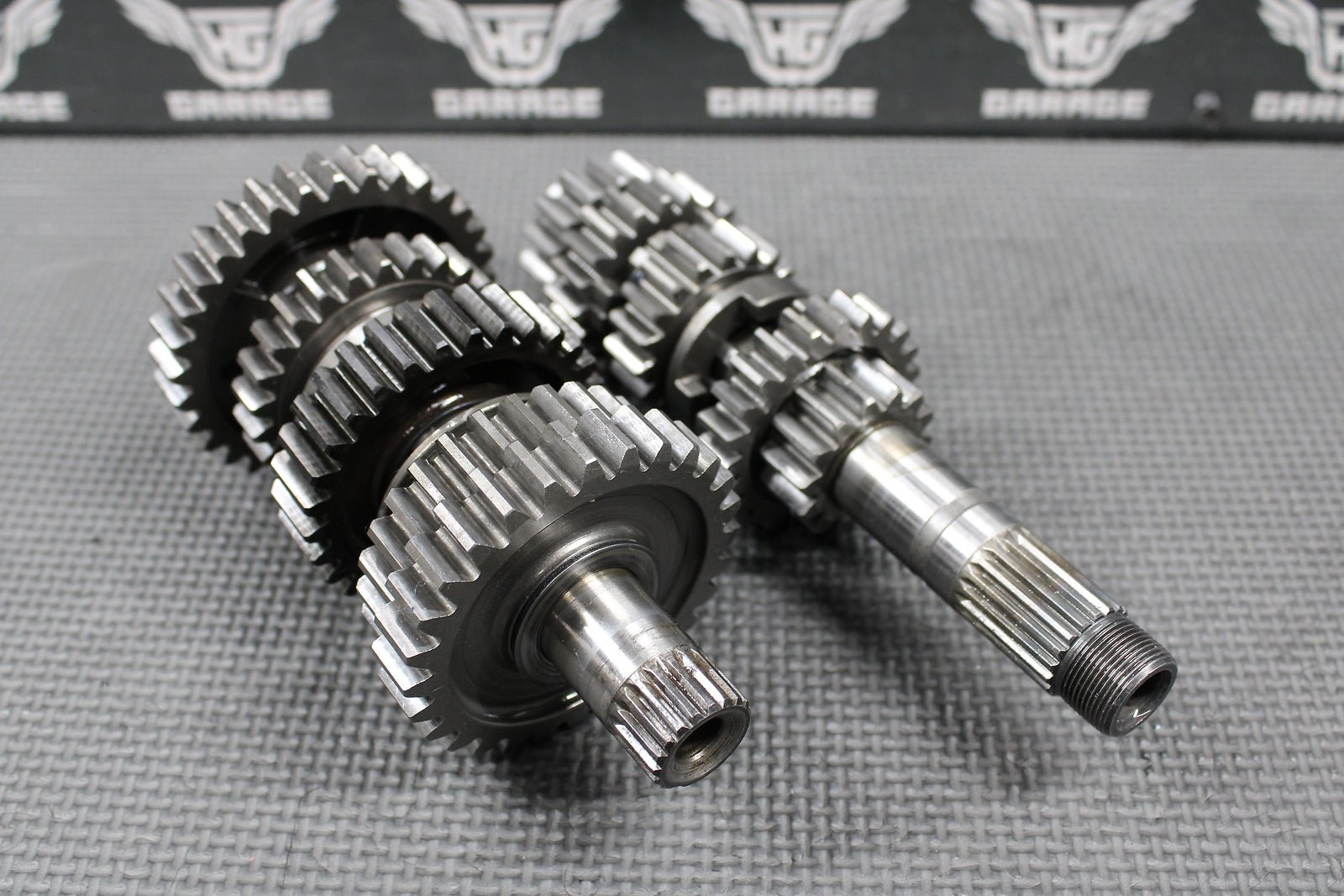 1999 98 - 01 HONDA CR125R OEM TRANSMISSION TRANNY TRANS GEARBOX SHIFT FORKS NICE! - hggarage