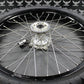 2014 KAWASAKI 10 - 18 KX250F WARP 9 BLACK FRONT WHEEL RIM BILLET HUB LIKE NEW TIRE - hggarage