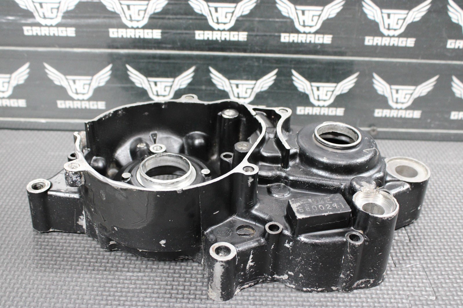 1991 HONDA CR80R OEM LEFT ENGINE MOTOR CRANKCASE CRANK CASES BLOCK - hggarage
