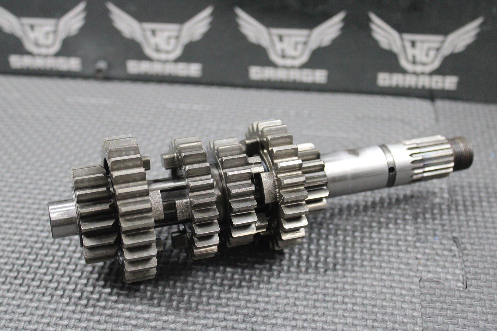 1988 1989 HONDA XR250R OEM TRANSMISSION TRANNY GEARBOX GEARS SHIFT FORKS GOOD! - hggarage