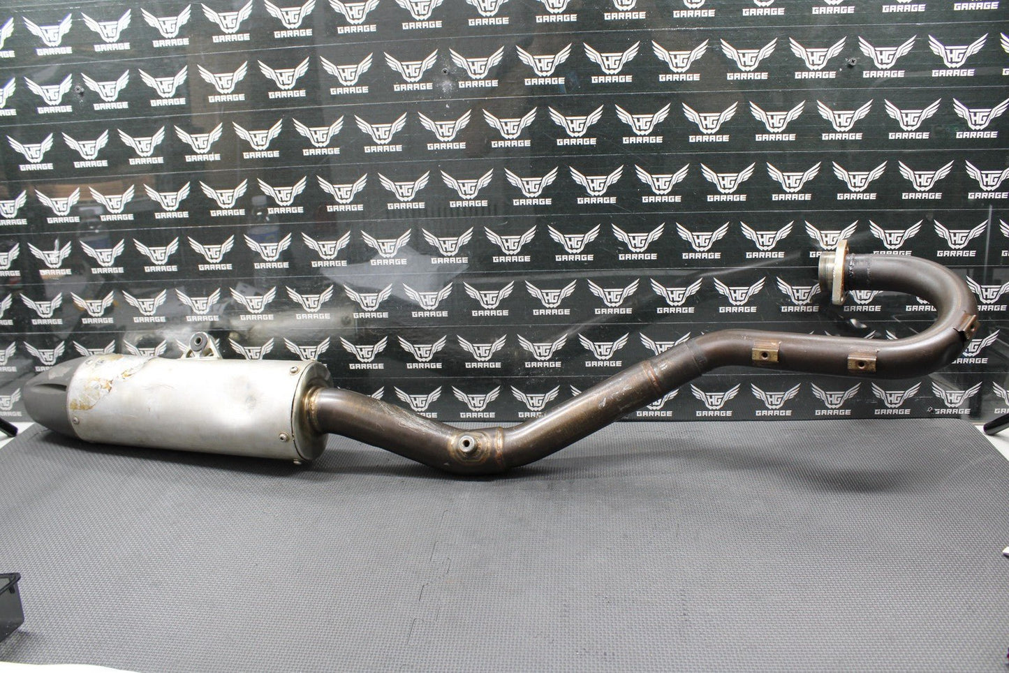 2009 YAMAHA YZ450F DR. D MUFFLER EXHAUST SILENCER SLIP ON PIPE HEADER SYSTEM - hggarage