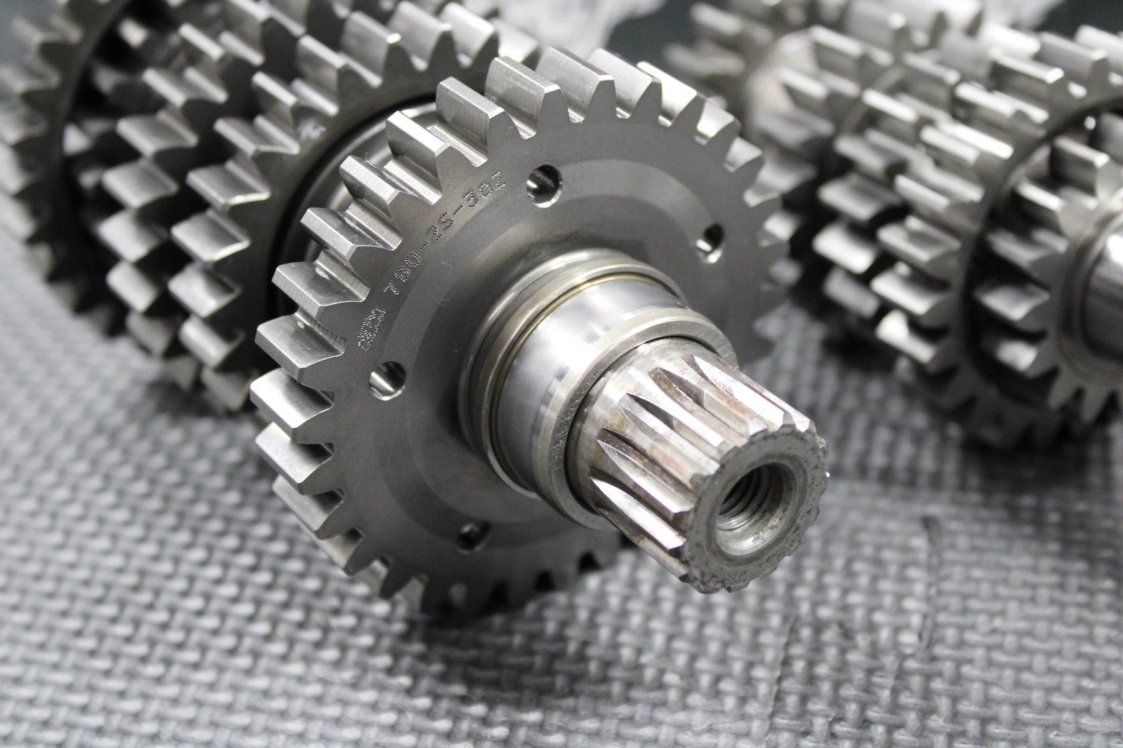 2013 KTM 450 SXF OEM 5 SPEED TRANSMISSION TRANNY GEARBOX GEARS SHIFT FORKS NICE! - hggarage