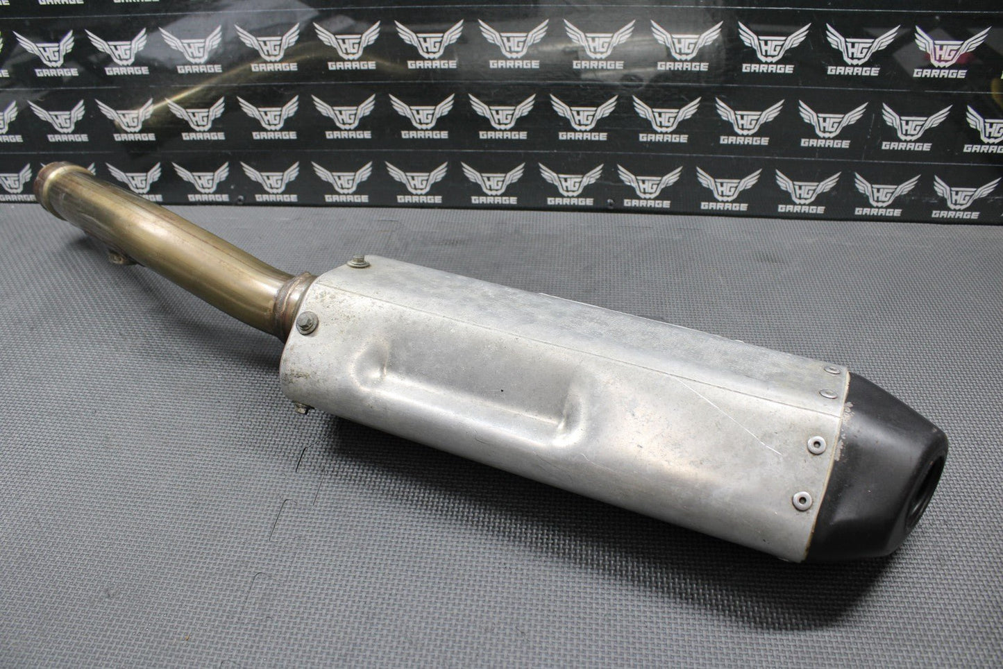 2014 KAWASAKI 13 - 16 KX250F OEM MUFFLER EXHAUST SILENCER SLIP ON PIPE 18100 - 0558 - hggarage