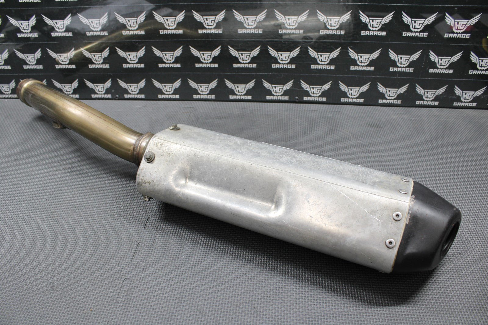 2014 KAWASAKI 13 - 16 KX250F OEM MUFFLER EXHAUST SILENCER SLIP ON PIPE 18100 - 0558 - hggarage