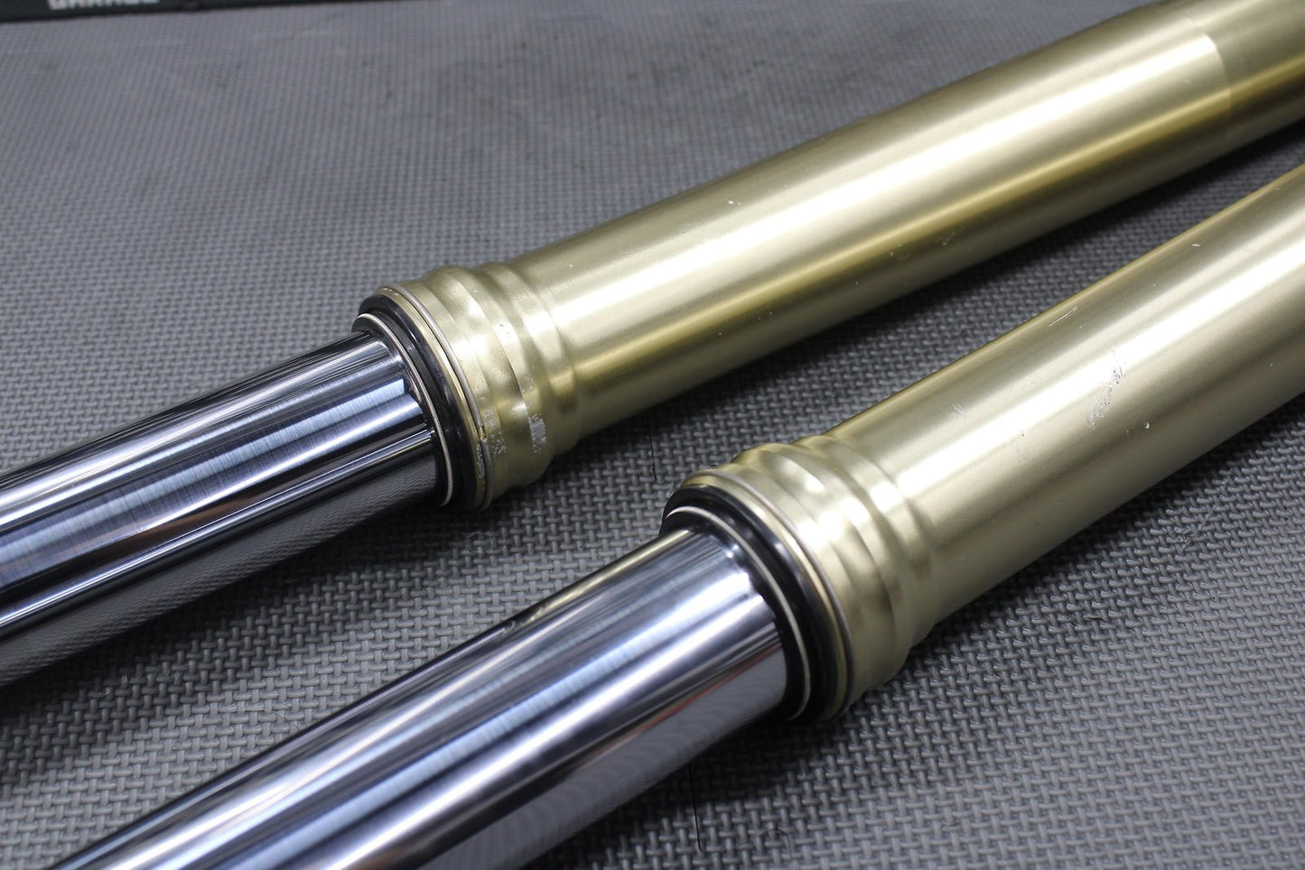 2018 2019 YAMAHA YZ250FX OEM 48MM RIGHT LEFT FRONT SUSPENSION FORKS SHOCKS NICE! - hggarage