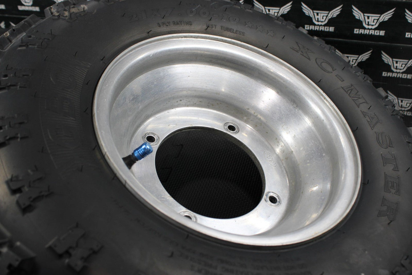 1991 YAMAHA 91 - 93 BANSHEE 350 ITP FRONT REAR WHEELS RIMS W TIRES SET COMPLETE - hggarage