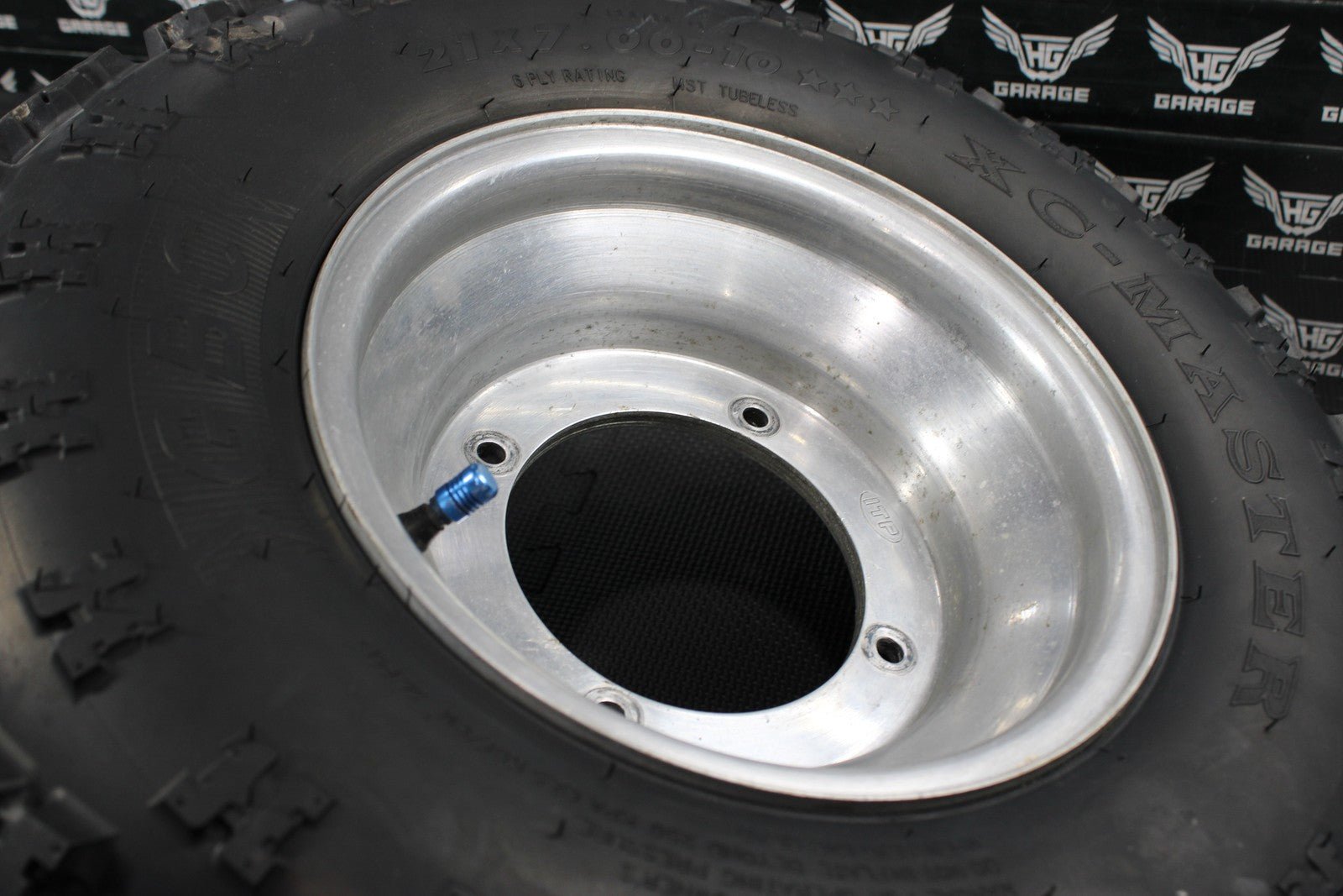 1991 YAMAHA 91 - 93 BANSHEE 350 ITP FRONT REAR WHEELS RIMS W TIRES SET COMPLETE - hggarage