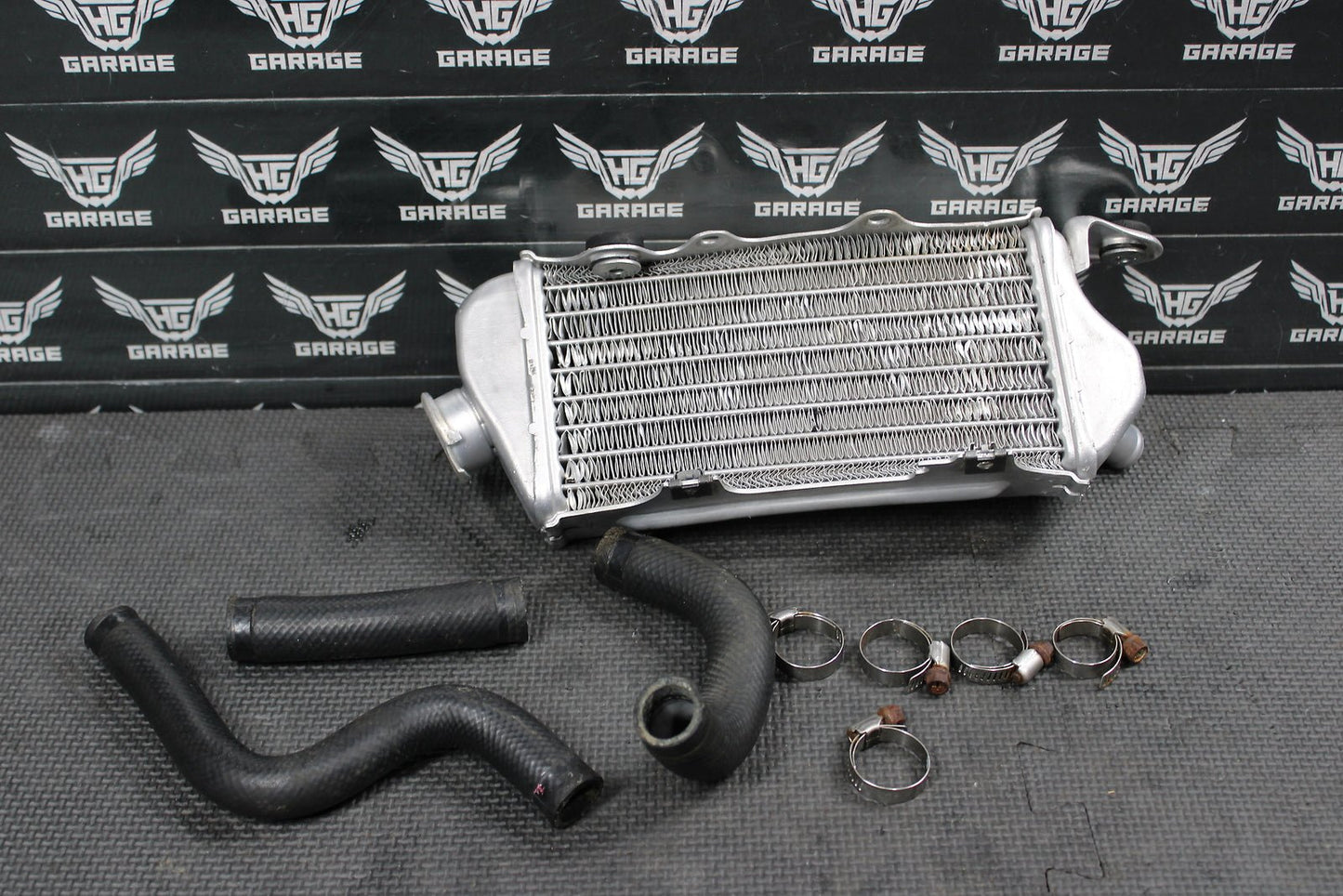 2001 KAWASAKI KX80 KX85 OEM ENGINE MOTOR COOLING COOLER RADIATOR 39061 - 124 - hggarage