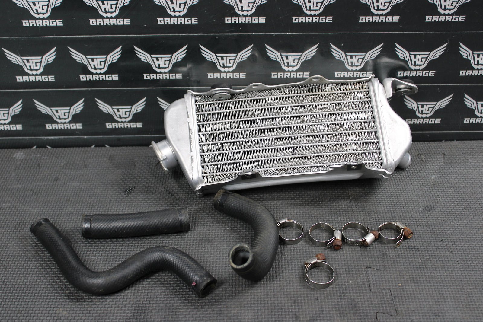 2001 KAWASAKI KX80 KX85 OEM ENGINE MOTOR COOLING COOLER RADIATOR 39061 - 124 - hggarage