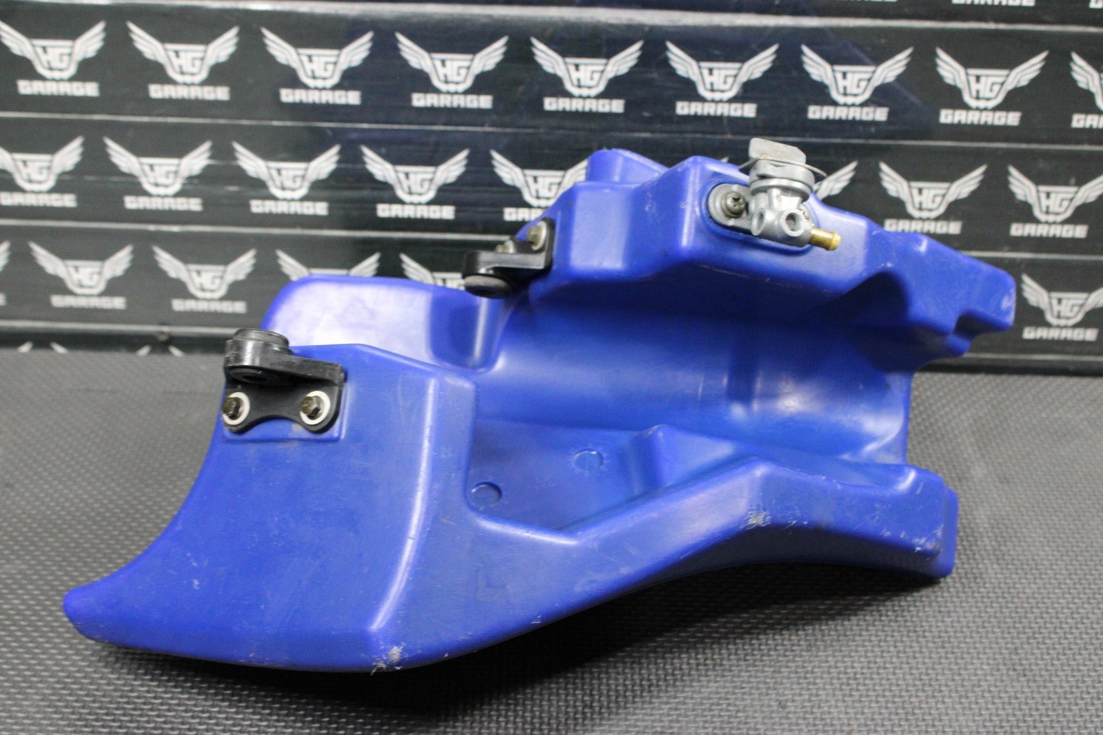2007 YAMAHA 02 - 21 YZ85 OEM GAS FUEL TANK CELL PETROL RESERVOIR GAS TANK GOOD - hggarage