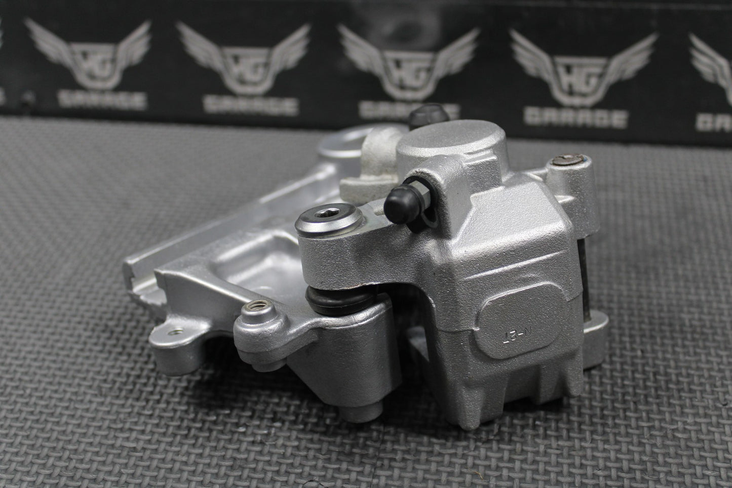 2003 KAWASAKI KLX400SR OEM NISSIN REAR BACK BRAKE CALIPER & BRACKET 43041 - S013 - hggarage