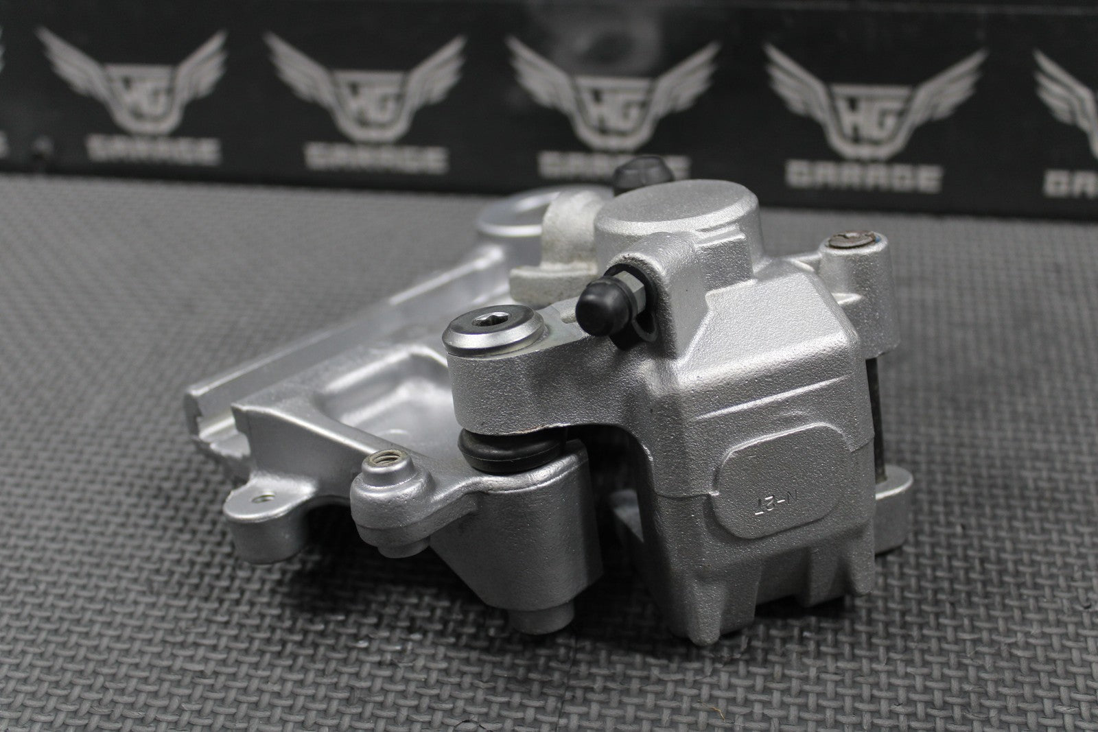 2003 KAWASAKI KLX400SR OEM NISSIN REAR BACK BRAKE CALIPER & BRACKET 43041 - S013 - hggarage