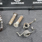 1996 KAWASAKI KX125 OEM FOOT PEGS PEDALS FRAME STAND PEDAL FOOTREST 34028 - 1332 - C - hggarage