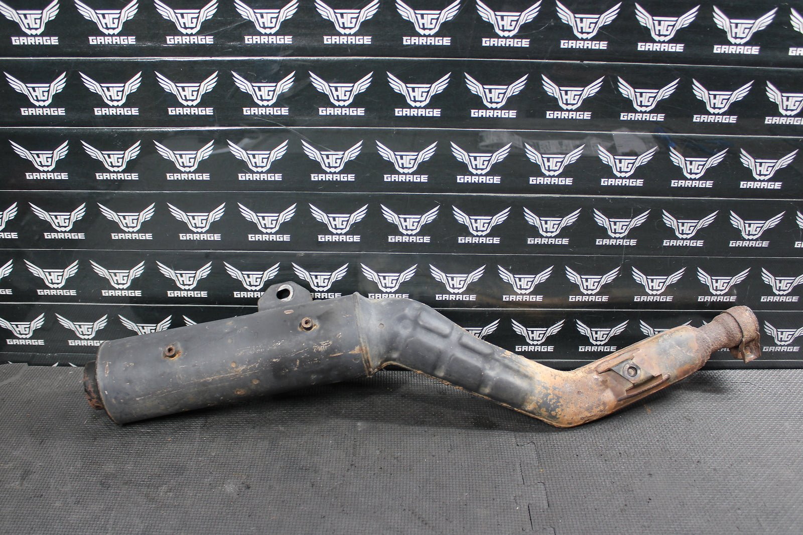 2001 YAMAHA TTR225 OEM MUFFLER EXHAUST SILENCER SLIP ON PIPE 5FG - 14711 - 00 - 00 - hggarage