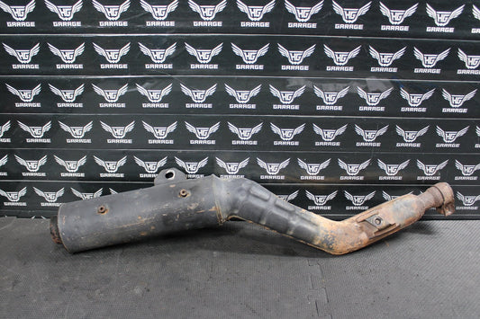 2001 YAMAHA TTR225 OEM MUFFLER EXHAUST SILENCER SLIP ON PIPE 5FG - 14711 - 00 - 00 - hggarage