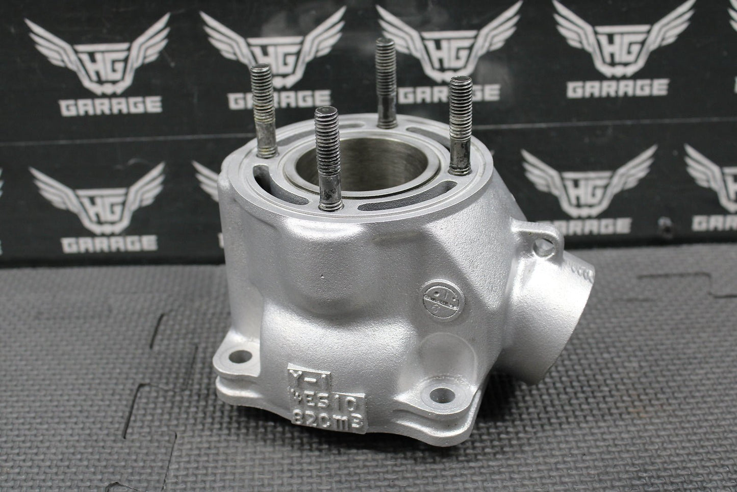 1998 97 - 01 YAMAHA YZ80 OEM CYLINDER BORE JUG TOP END 47.5MM 4ES - 11311 - 30 - 00 NICE - hggarage