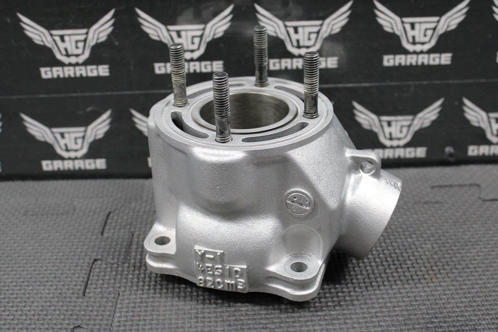 1998 97 - 01 YAMAHA YZ80 OEM CYLINDER BORE JUG TOP END 47.5MM 4ES - 11311 - 30 - 00 NICE - hggarage