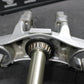 1996 1997 Yamaha YZ125 OEM Front Forks Triple Tree Steering Stem Bar Clamp - hggarage