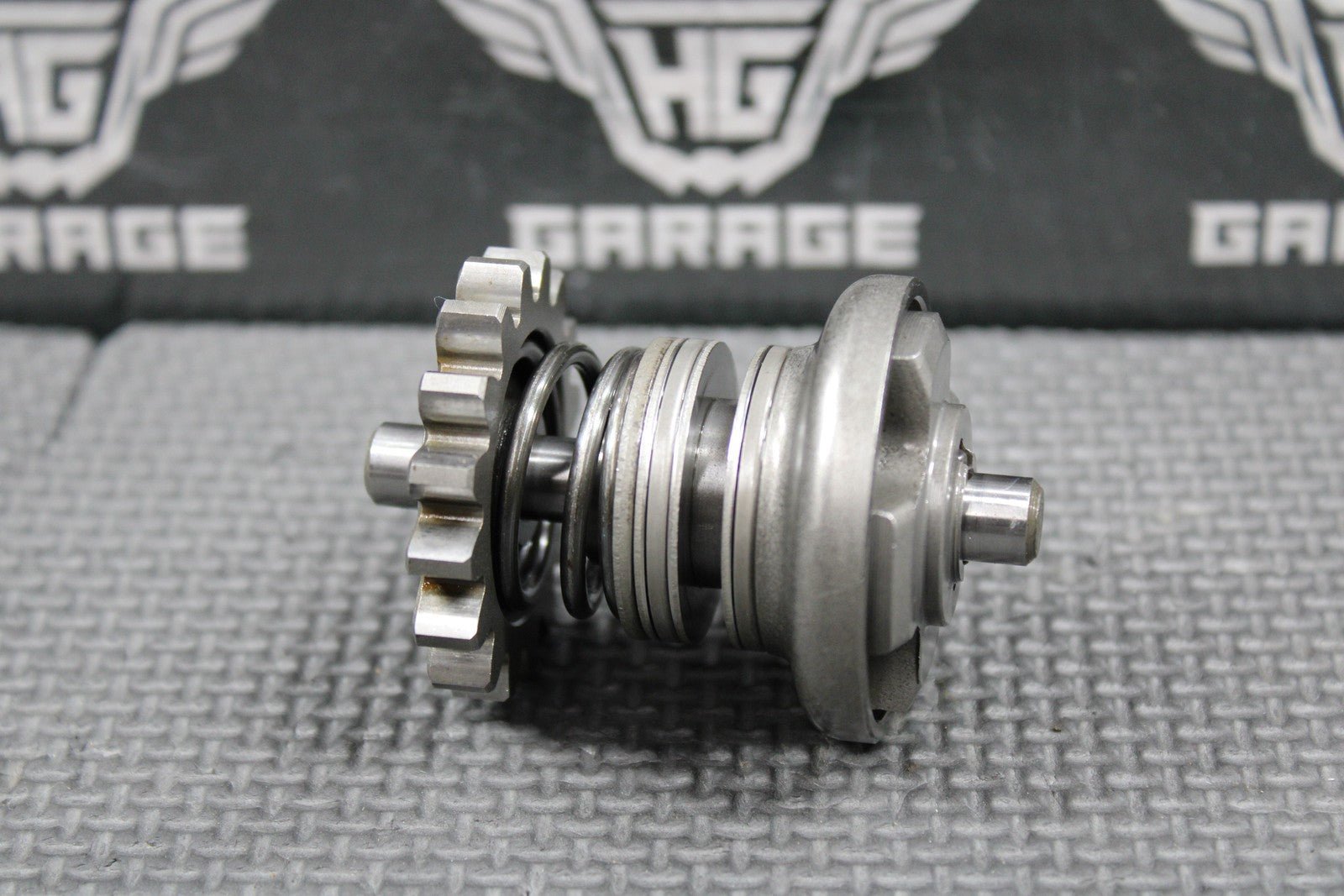 1992 1993 KAWASAKI KX125 OEM EXHAUST POWER VALVE GOVERNOR SPUR GEAR ACTUATOR - hggarage