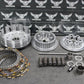 1991 Kawasaki KDX250 OEM Complete Clutch W Plates Basket Hub - hggarage