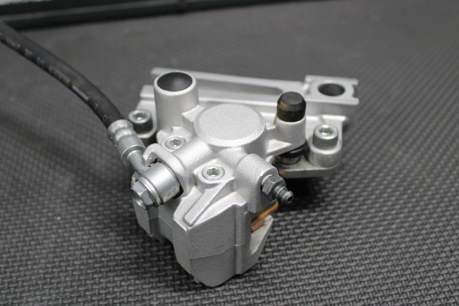2014 14 - 21 KAWASAKI KX100 OEM REAR BACK BRAKE CALIPER MASTER CYLINDER LEVER LINE - hggarage