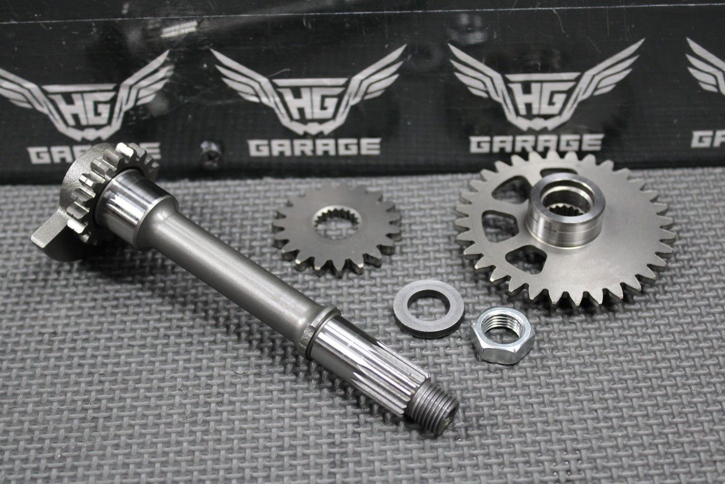 2013 10 - 17 HONDA CRF250R OEM ENGINE MOTOR COUNTER BALANCE BALANCER GEARS SHAFT - hggarage