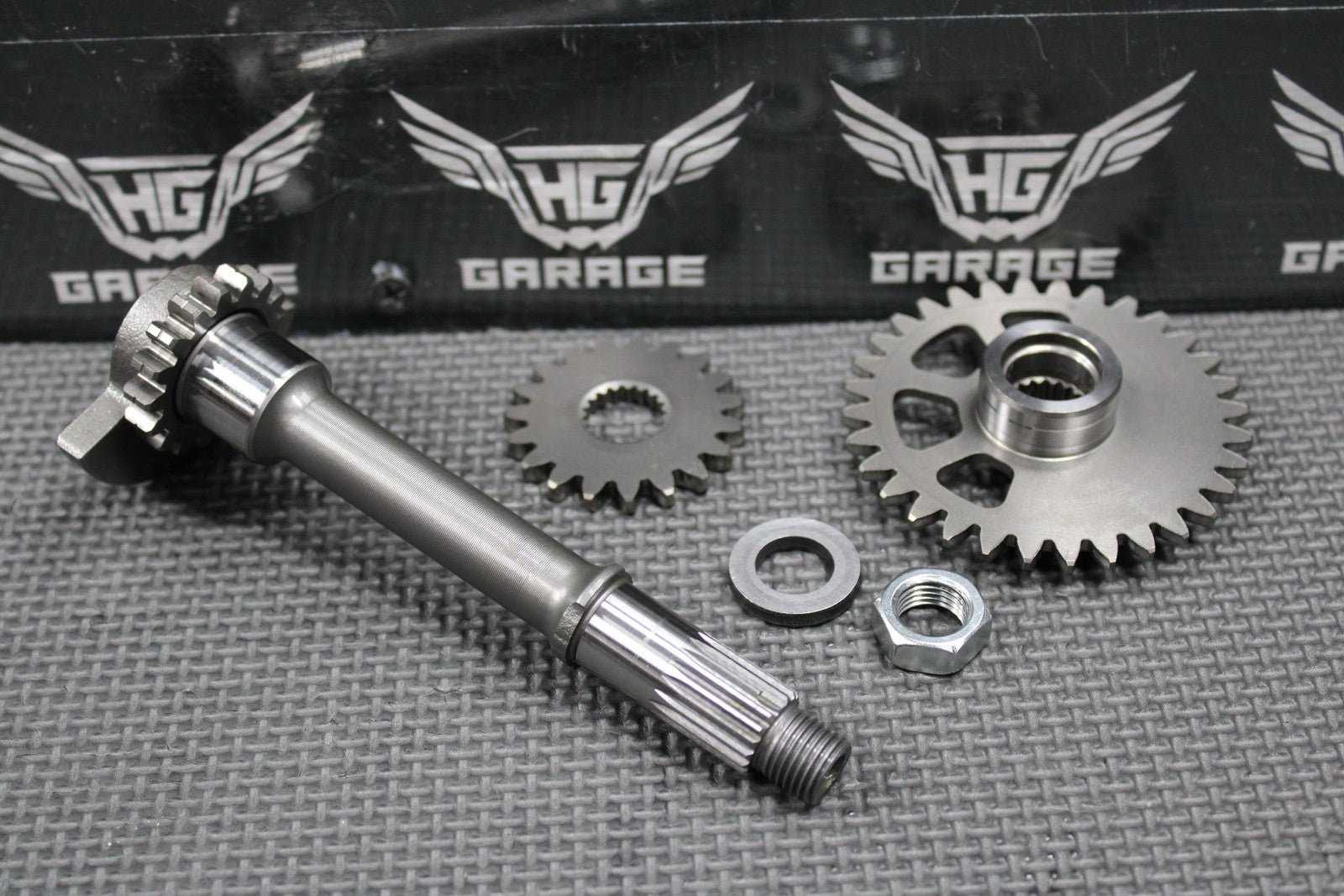 2013 10 - 17 HONDA CRF250R OEM ENGINE MOTOR COUNTER BALANCE BALANCER GEARS SHAFT - hggarage