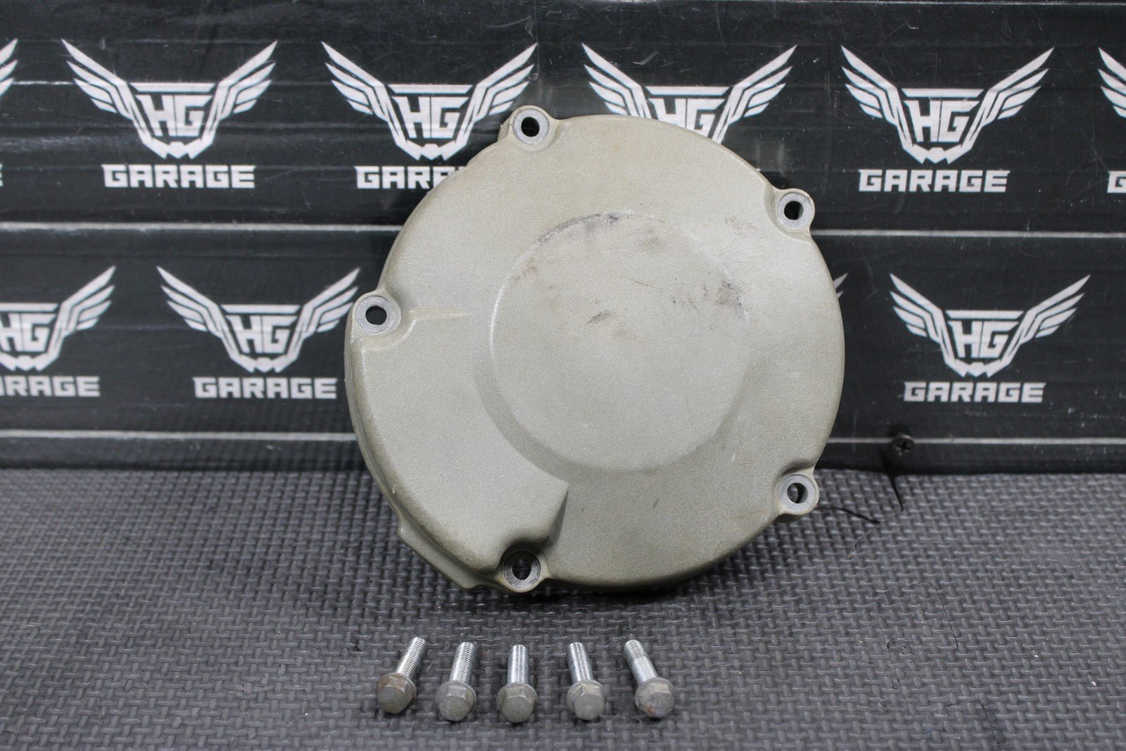 1996 92 - 02 KAWASAKI KX125 OEM LEFT SIDE ENGINE STATOR GENERATOR MAGNETO COVER - hggarage