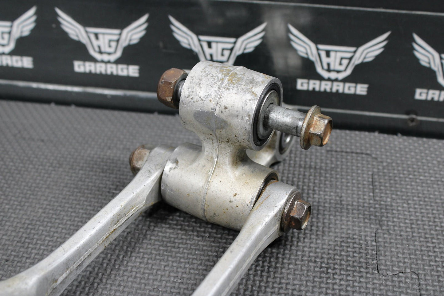 2003 Honda CRF450R OEM Rear Shock Linkage Links 52465 - Meb - 750 - hggarage