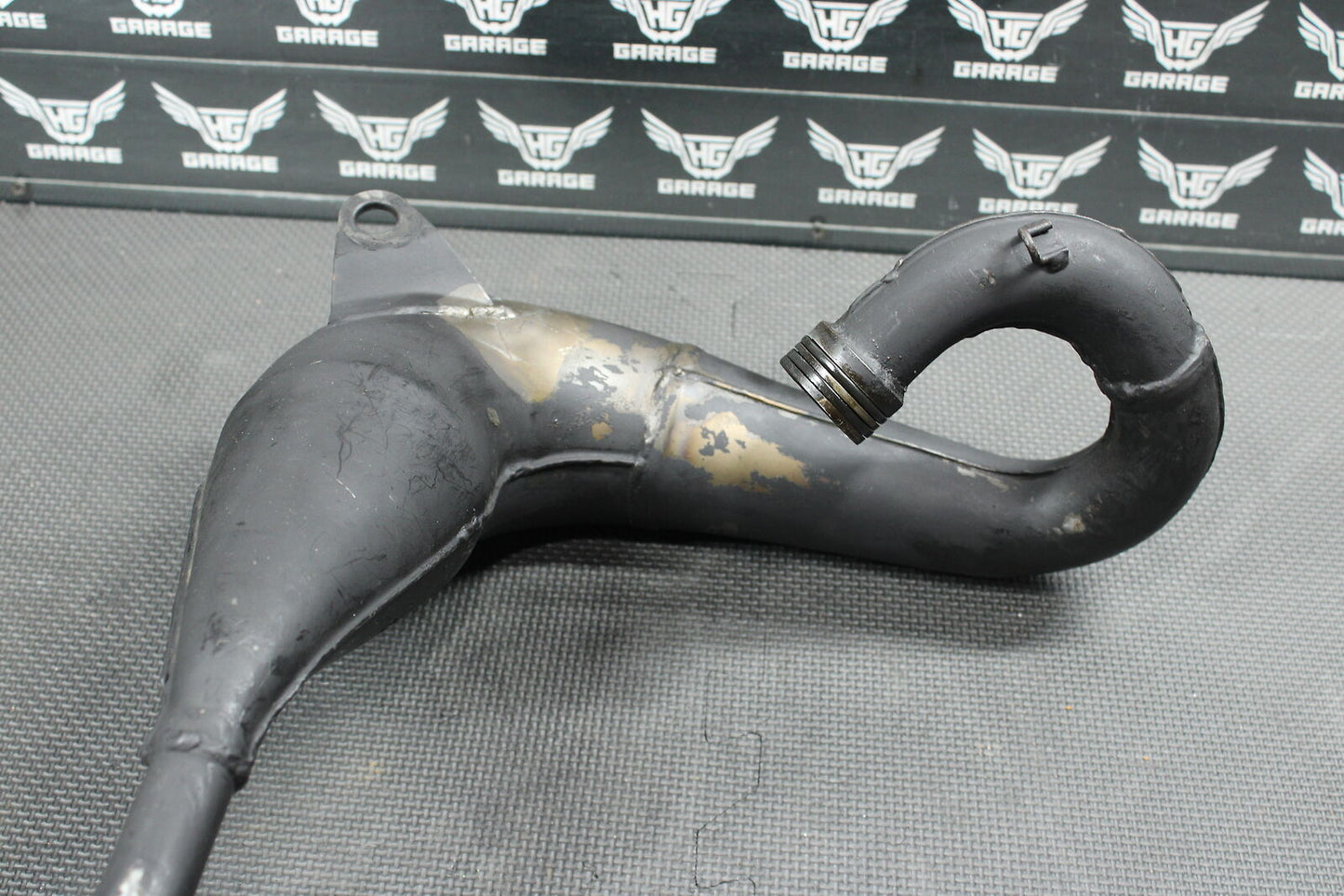 1998 KAWASAKI KX60 OEM EXHAUST PIPE CHAMBER HEADER 18120-1075