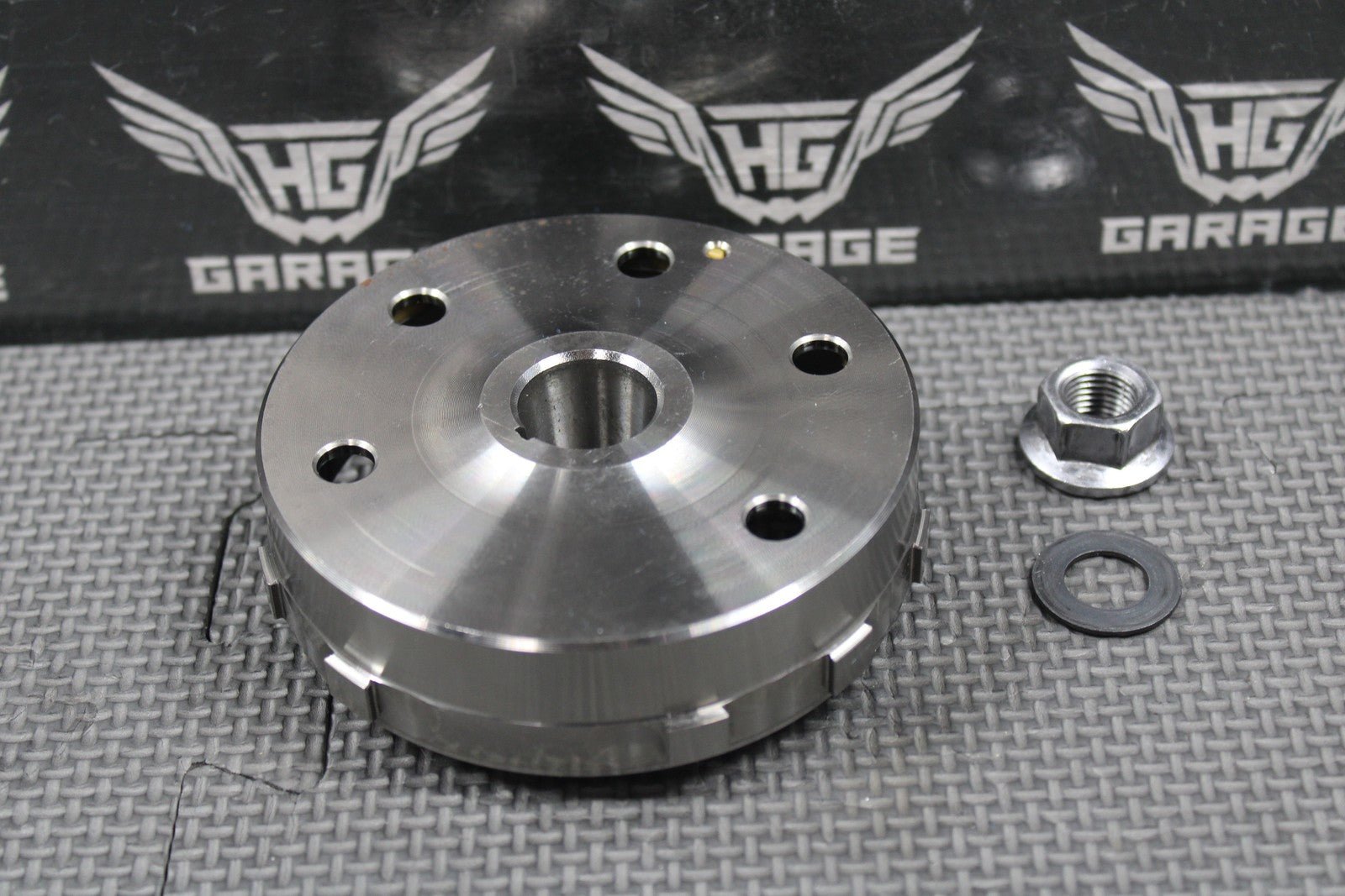 2020 YAMAHA 19 - 22 YZ450F OEM STATOR MAGNETO ROTOR FLYWHEEL BR9 - 81450 - 01 - 00 GOOD! - hggarage