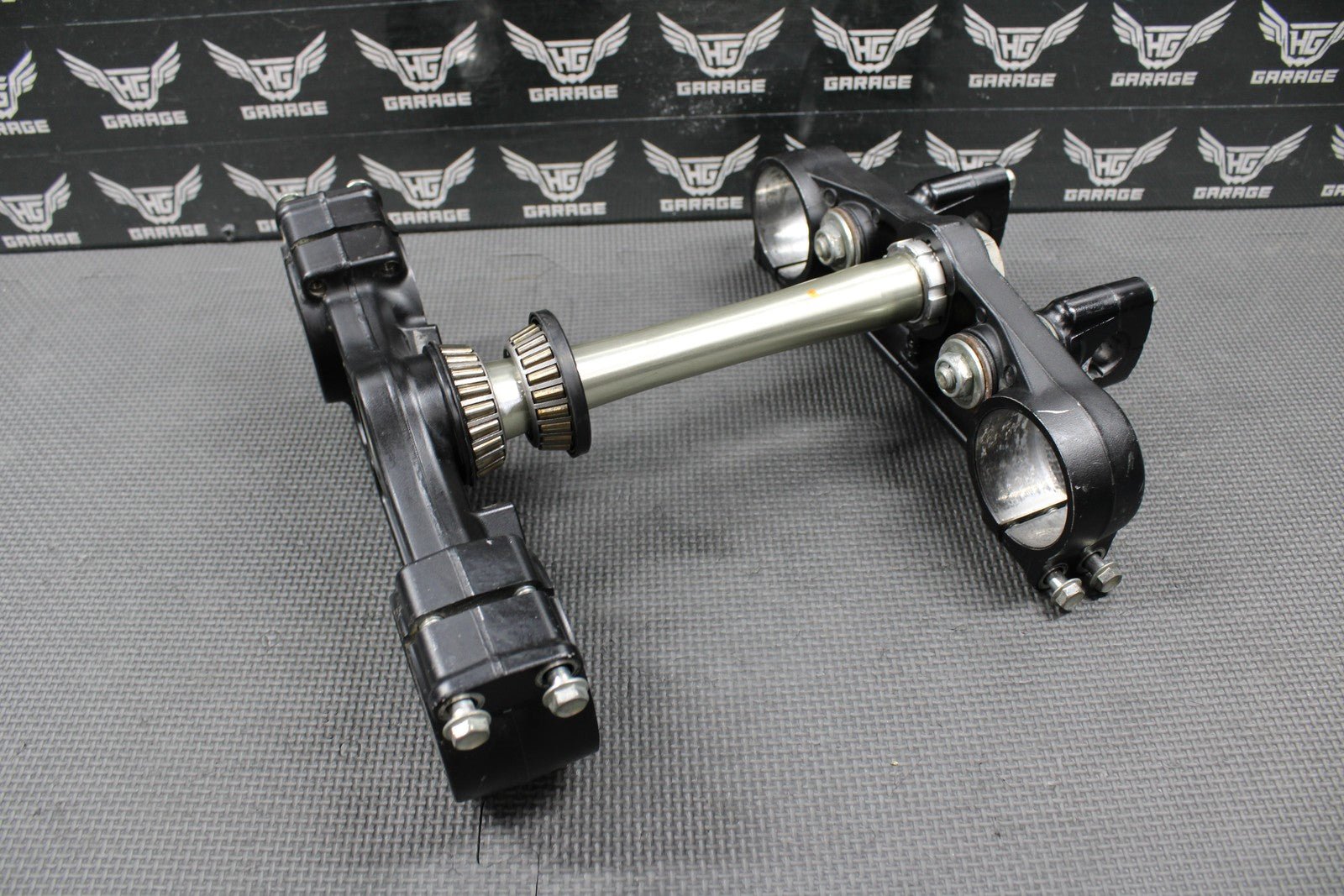 2014 KAWASAKI 13 - 14 KX250F OEM FRONT FORKS LOWER UPPER TRIPLE TREE BAR CLAMP - hggarage