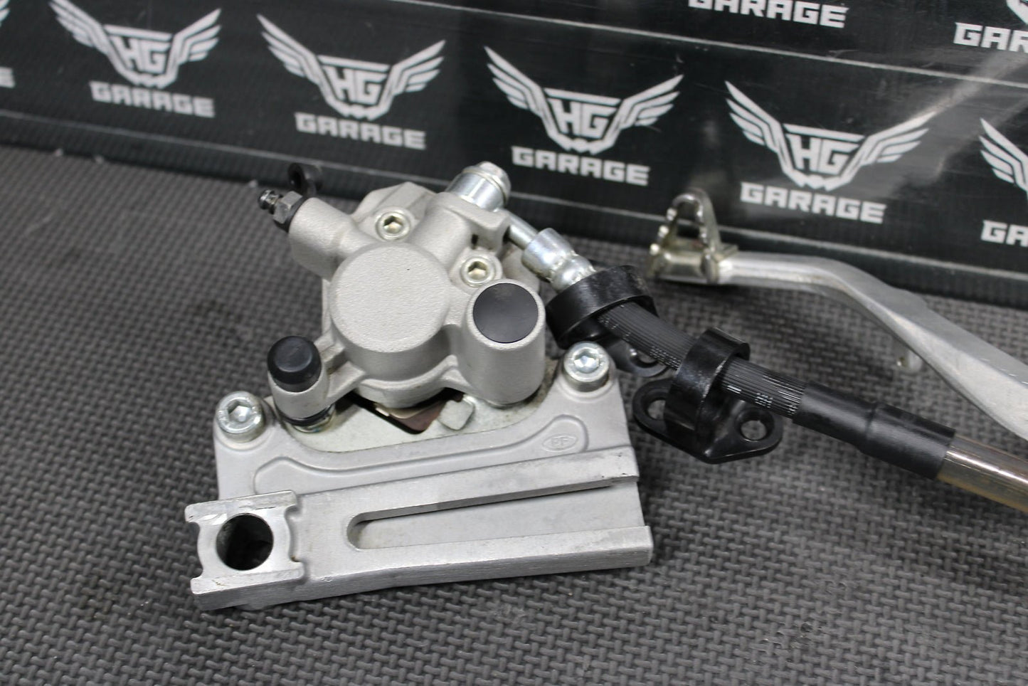 2020 KAWASAKI KX100 BIGWHEEL OEM NISSIN REAR BACK BRAKE CALIPER MASTER CYLINDER - hggarage